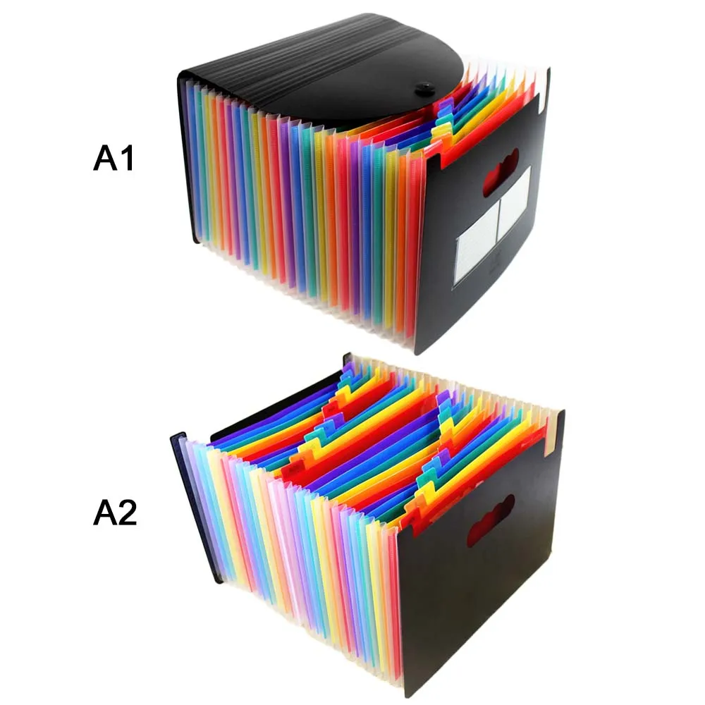 

24 Layer Expanding File Folder A4 Organizer Document Holder Large Capacity High quality Hot Sale