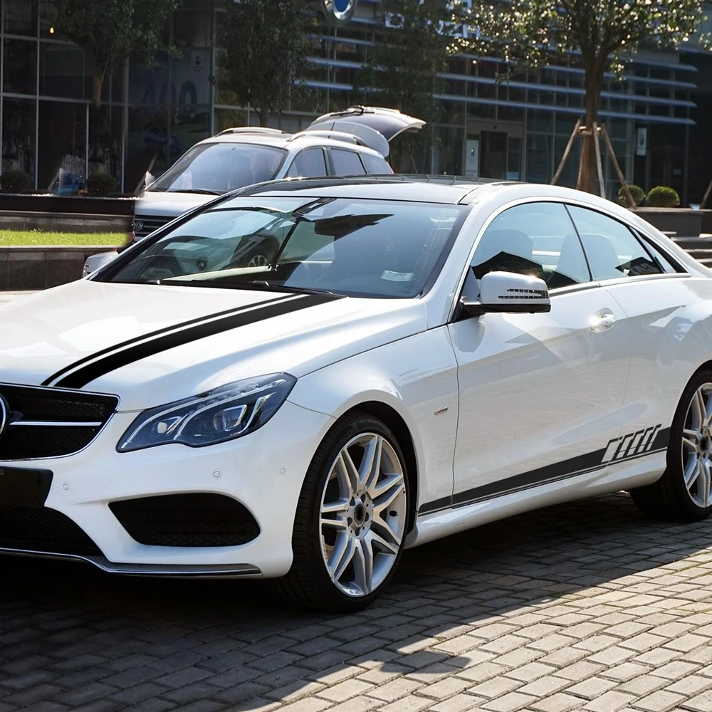 Наклейка на крышу автомобиля наклейка колпачок Mercedes Benz E Class W212 E200 E300 W213 C207 A207 E43 E63
