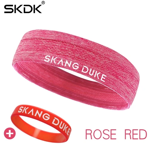 SKDK, дышащий Напульсник для йоги, 1 шт., для бега, фитнеса, свитшот для тренировки, спортивный, противоскользящий, повязка на голову для мужчин и женщин, Прямая поставка - Цвет: Pink with Ring