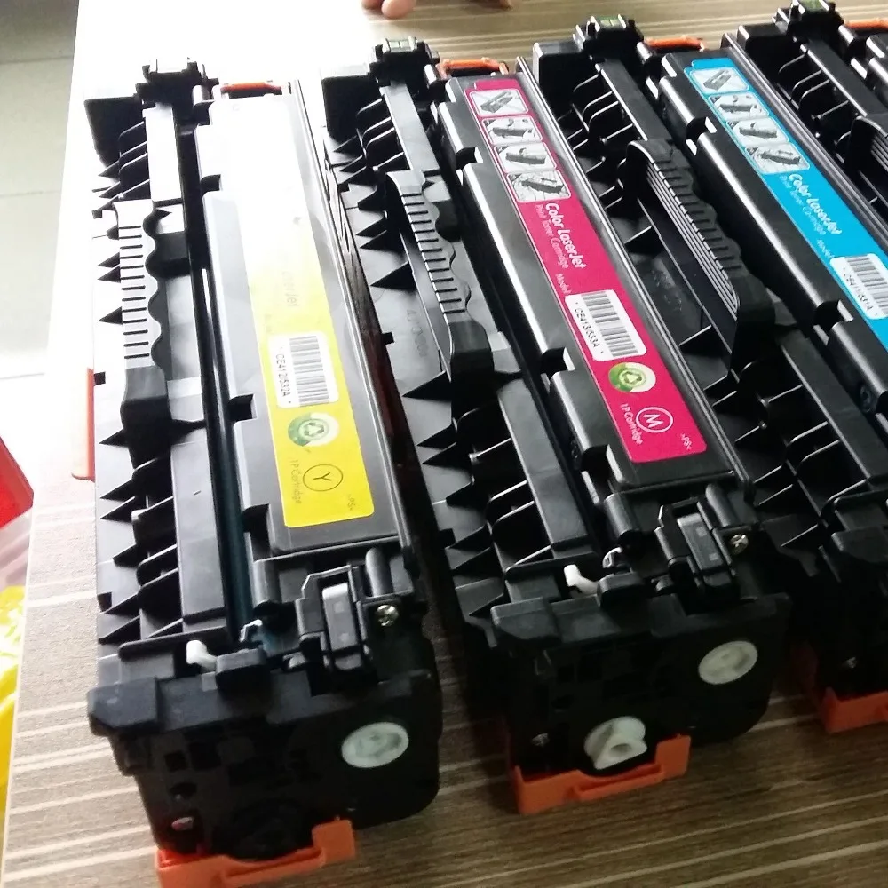 Цветной тонер-картридж CE270A CE271A CE272A CE273A для HP Color LaserJet CP5525 |