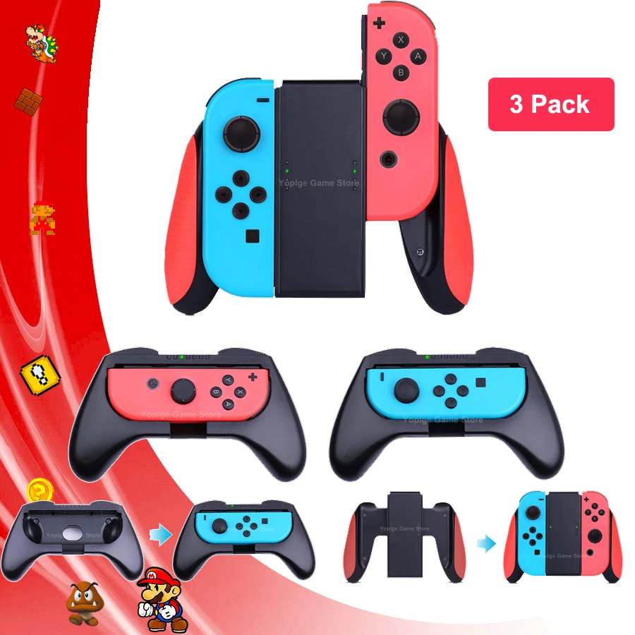 3 шт./упаковка держатель контроллера Nintendo Switch Joy-con | Электроника