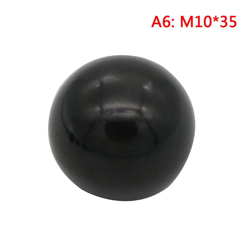 1 шт. M4/M5/M6/M8/M10 резьба черный пластиковый зажим медный сердечник ручка шариковая головка зажимные гайки ручка