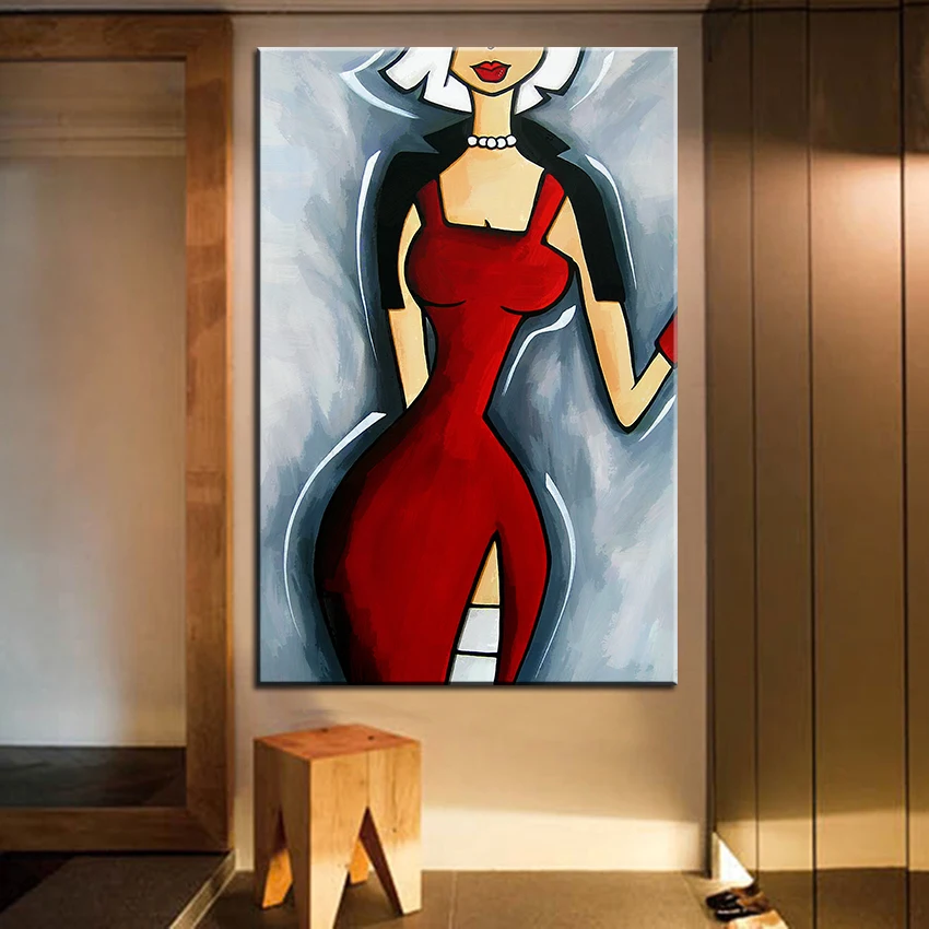 Картина маслом большого размера Настенная картина для гостиной без рамки|oil