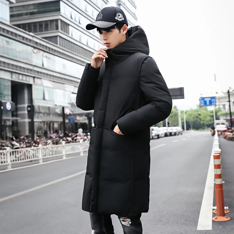 

mens winter parkas thick warm long jacket cotton male high quality Casual fashion parkas cotton coat men clothing big size 5XL