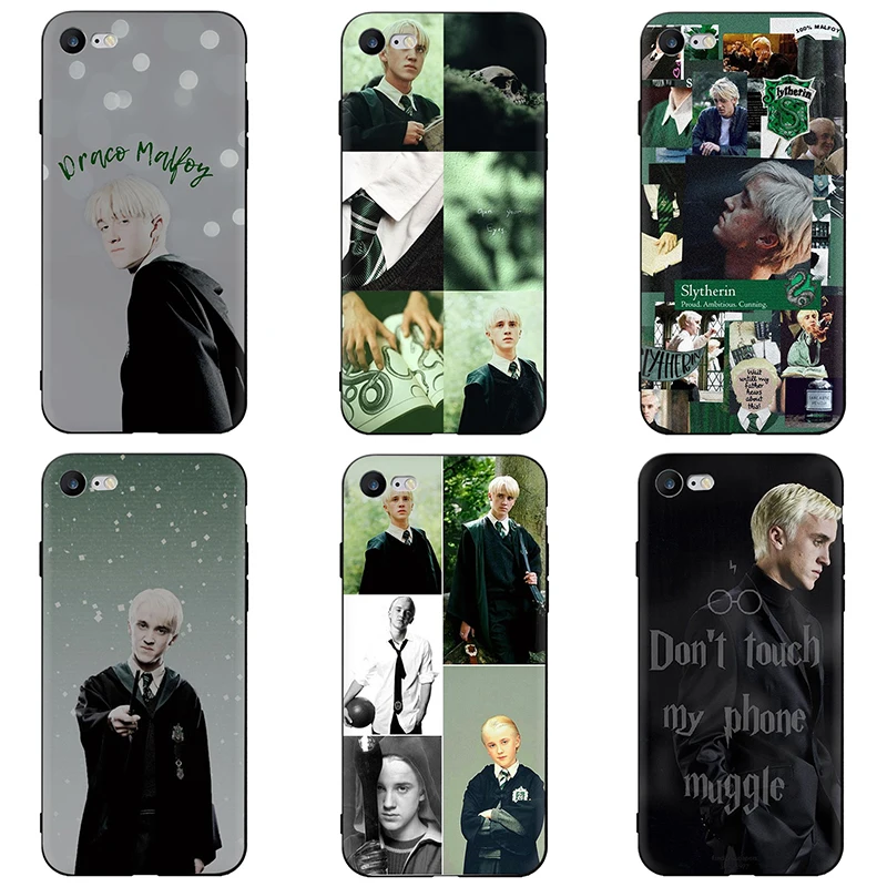 Мягкий силиконовый чехол для телефона Draco Malfoy из ТПУ для iphone 6 6s 7 8 plus X XR XS Max