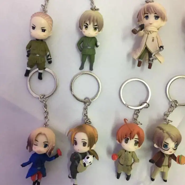 9 шт./компл. Axis Powers hetalia фигурки Косплей брелок/Базовая экшн фигурка коллекционные