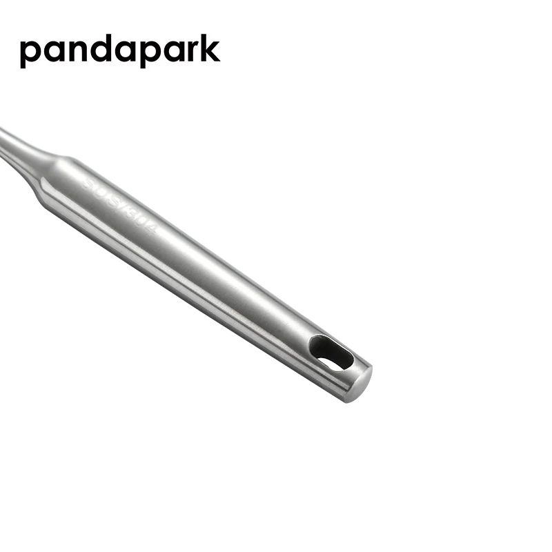 Pandapark 304 Нержавеющая сталь половник дуршлаг Unibody ложки и сита посуда Кухня Laddle