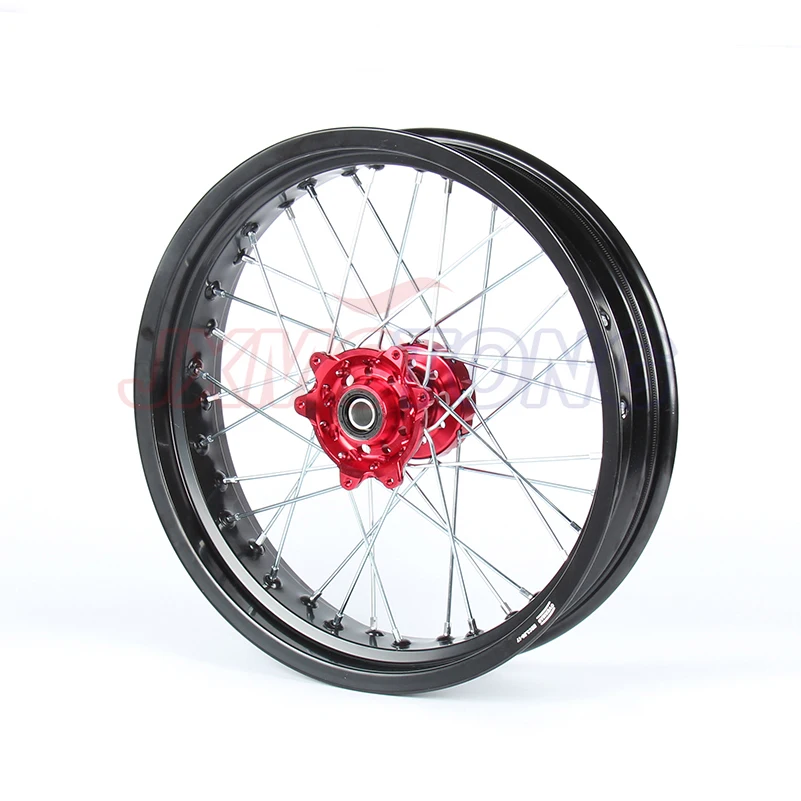 3 5*17 &quotSUPERMOTO передние колеса диски Набор для HONDA CRF250R 2004 2013 CRF450R 2002 2012 2011 2010 2009 2008 2007
