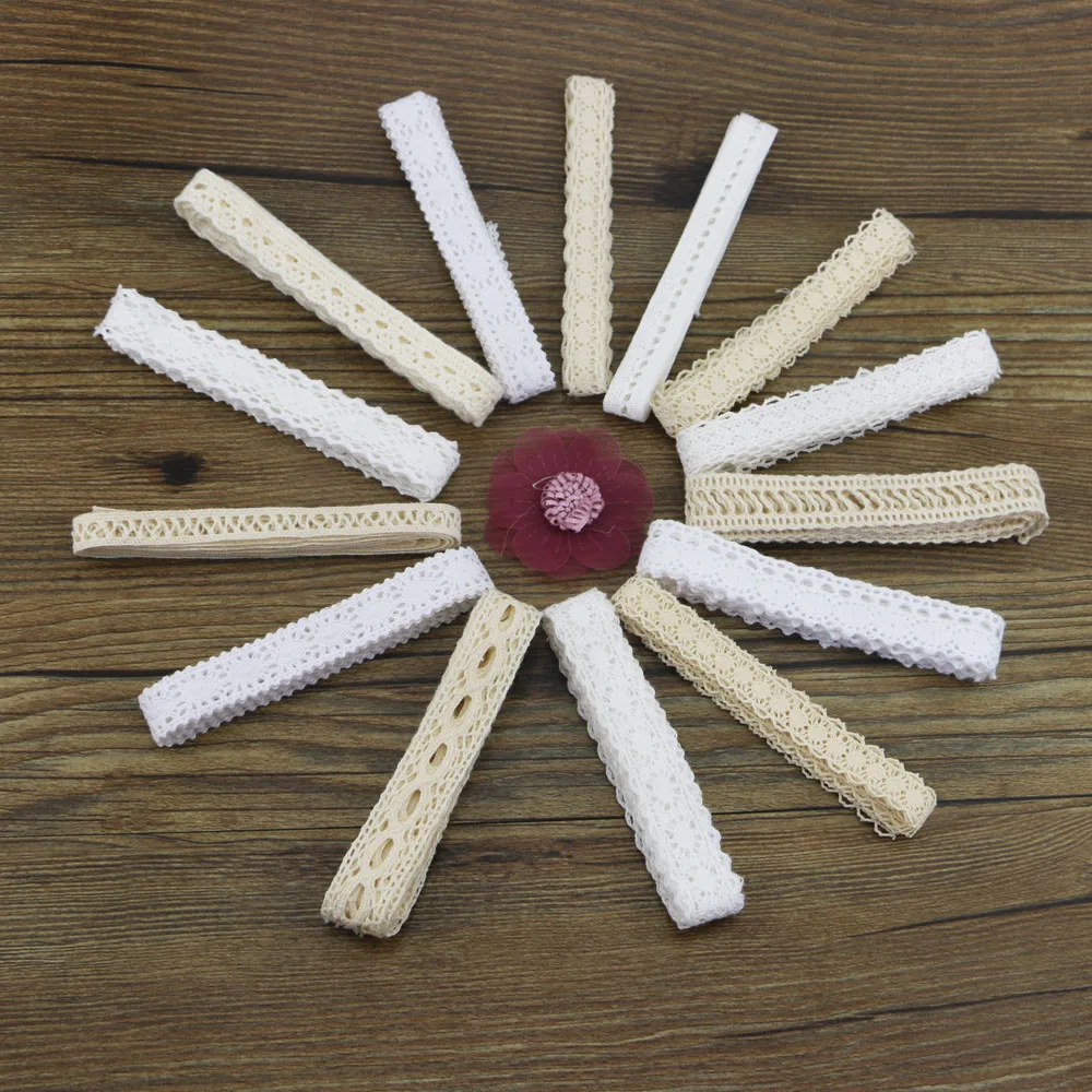 30 ярдов/много цветов хлопковая кружевная ткань для шитья одежды декоративная