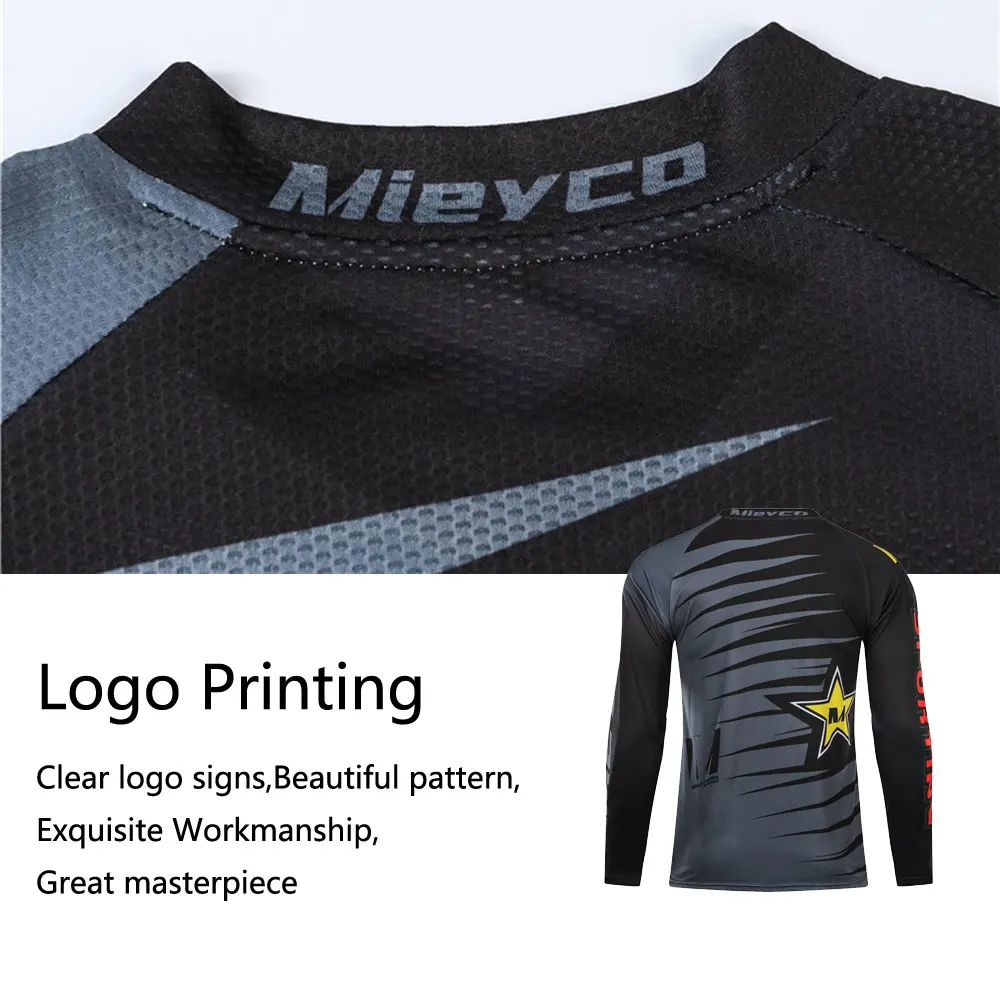 Mieyco Мужские Pro crossmax moto Джерси Горный велосипед MTB велосипеда футболка DH MX