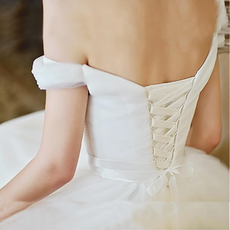 Свадебные платья - железнодорожной линии милая бисером лиф весна лето свадебные