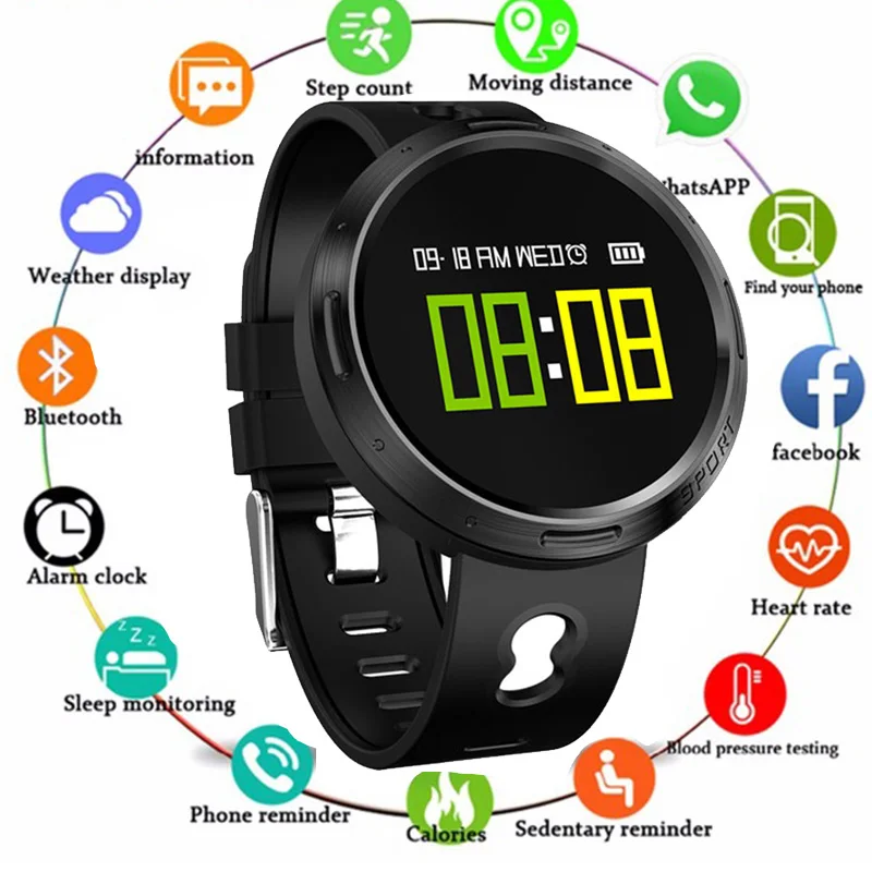 Спортивные Смарт часы GPS Bluetooth 4 0 с сенсорным экраном CE водонепроницаемые PK Q8 P68