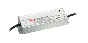 MEAN WELL original HLG-120H-C350A 215 ~ 430V 350mA HLG-120H-C 150.5W LED Driver Power Supply A type Waterproof IP65