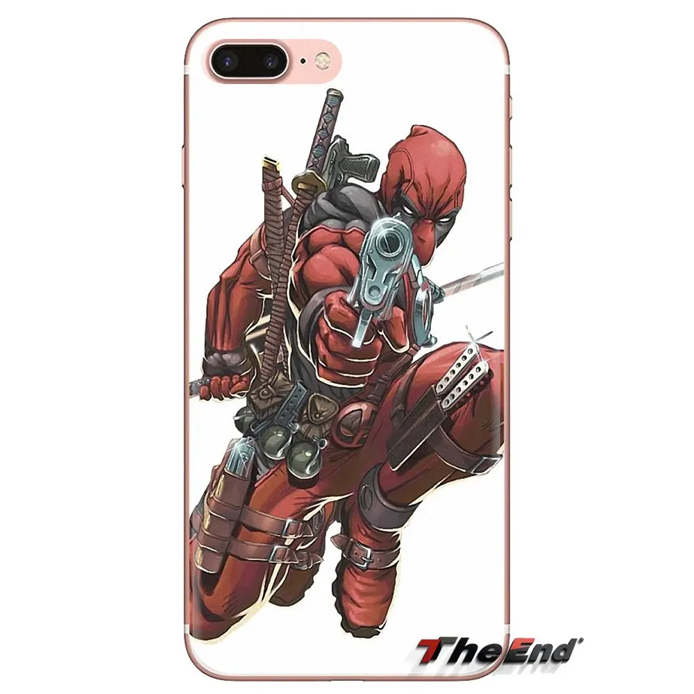 Мягкий прозрачный чехол для Huawei Mate Honor 4C 5C 5X 6X 7 7A 7C 8 9 10 8C 8X 20 Lite Pro Cool Marvel Hero Deadpool |