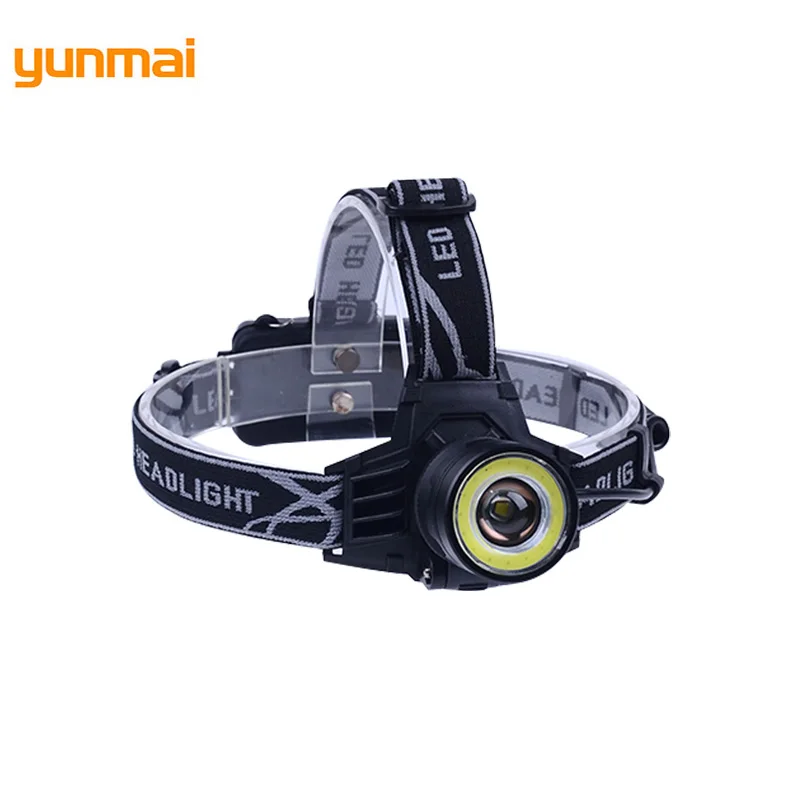 Yunmai COB Zoom налобный фонарь светодиодный головной свет new-T6 водонепроницаемый 5000LM