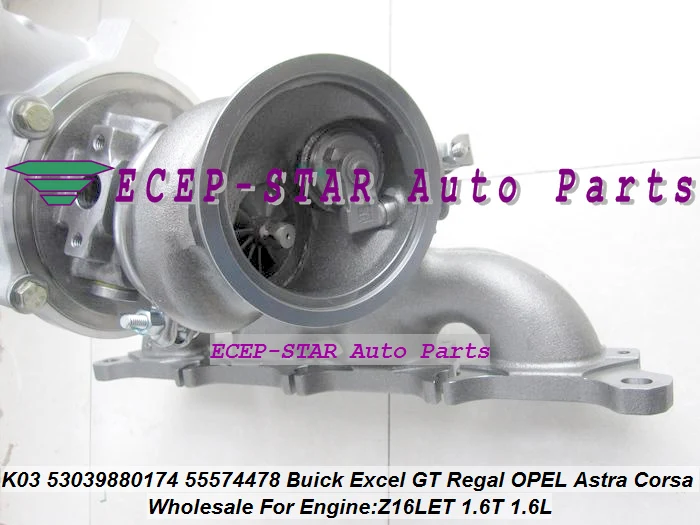 Турбо K03 53039880110 53039700110 5860016 для Opel Astra H J Corsa модели Insignia Meriva Z16LET Z16LER 1.6L 132KW 07
