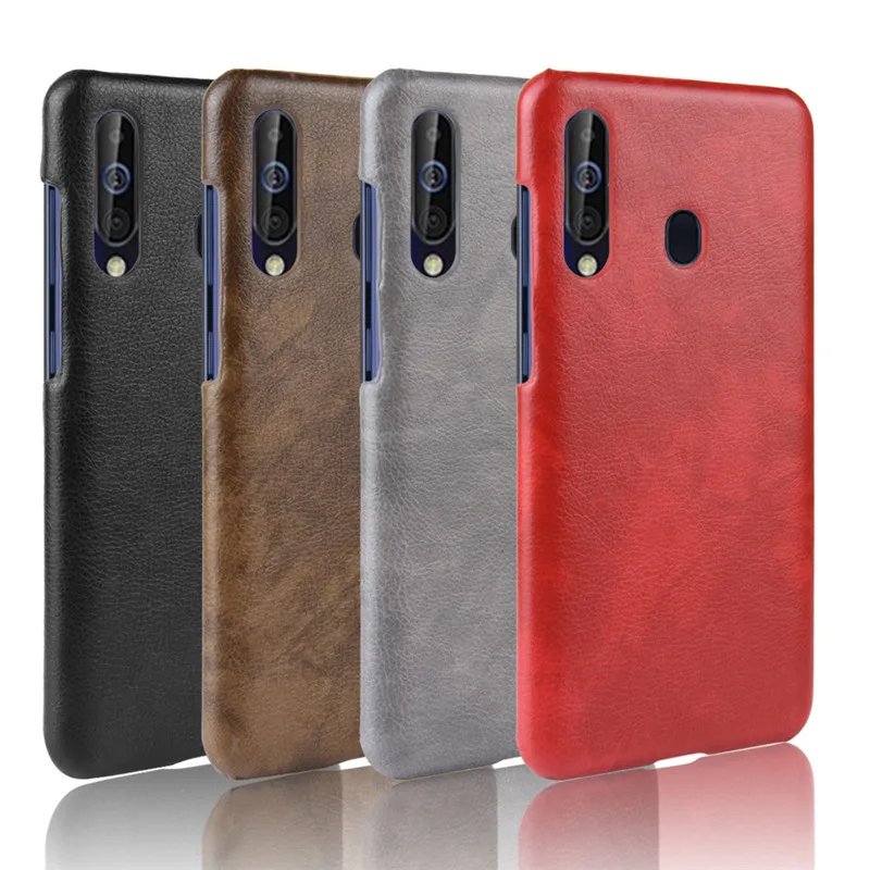 Чехол для samsung Galaxy M40 Жесткий из искусственной кожи чехол задней крышки M405 SM-M405F