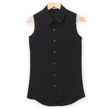 NSZ 5 шт./компл. Blusas Блузки без рукавов Для женщин шифон рубашки для мальчиков