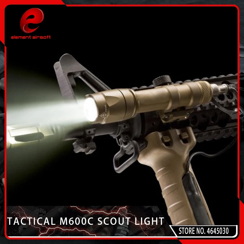 Element Airsoft тактический M600C Скаут светильник 366 люмен светодиодный фонарик для