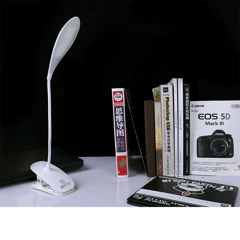 Finether сенсорный датчик с регулируемой яркостью складной светодиодный Настольный