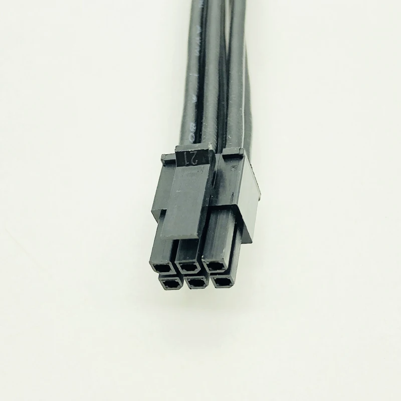 Min 6pin to Dual 6Pin PCI-E Cable for Mac pro G5 GPU PCIe Power FX4500 8800GT HD4870 9800GT GTX285 GTX470 | Компьютеры и офис