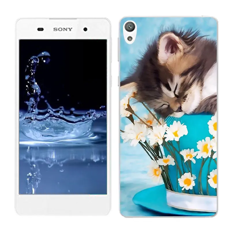Мягкий ТПУ чехол для Sony Xperia E5 f3311 f3313 мягкий силиконовый спящий окрашенный задний Чехол чехол для телефона для Xperia E5 E 5 Fundas - Цвет: 03