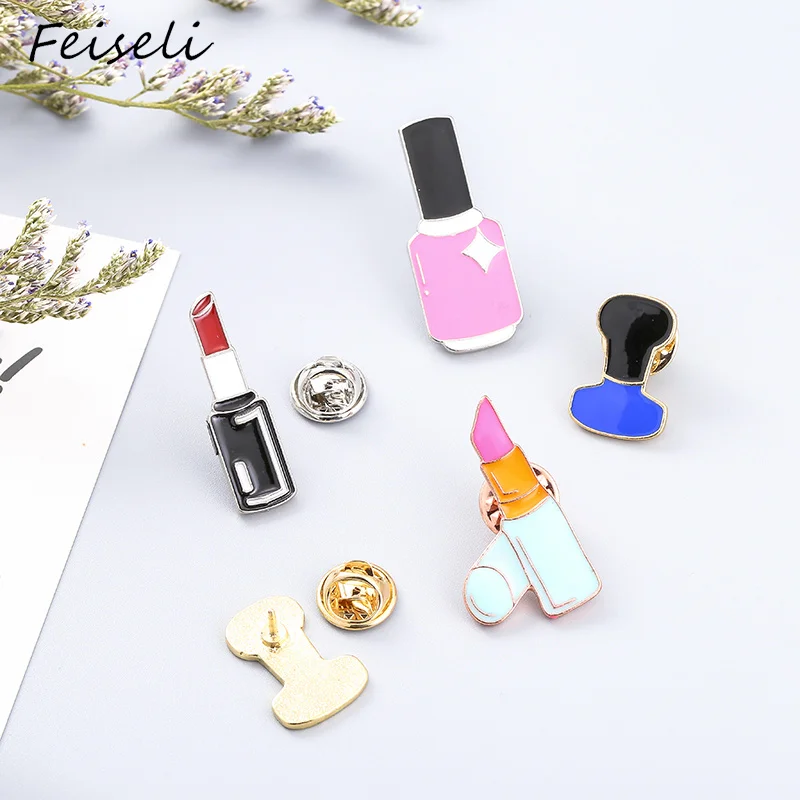 Эмалевая помада Feiseli с героями мультфильмов лак для ногтей макияж кисть форма