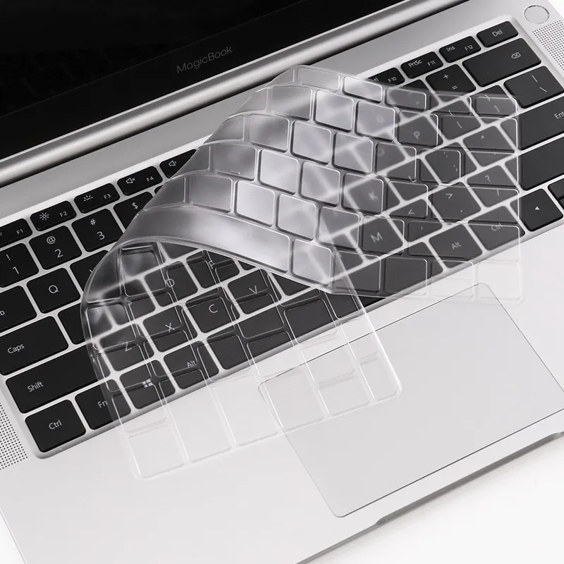 Полностью прозрачная ТПУ невидимая крышка клавиатуры пленка для Glory MagicBook VLT-W50 60 14