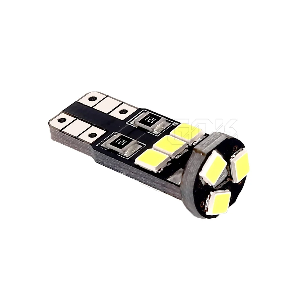 4 шт./лот оптовая продажа светодиодных автомобильных T10 9SMD 2835 ламп 194 168 LED W5W Canbus для
