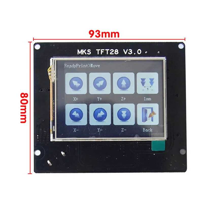 Новейший 3D принтер F5 V1.2 материнская плата MKS контроллер с TFT28 2 8 дюймовый экран