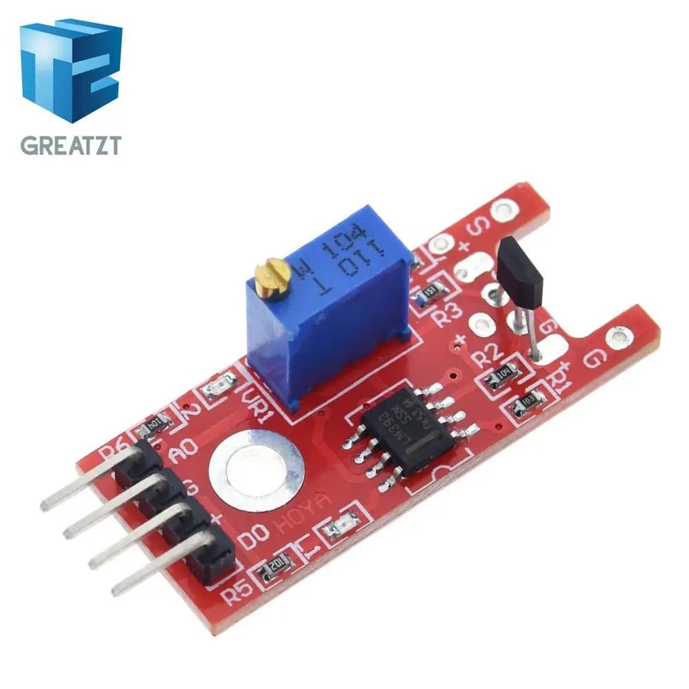 GREATZT умная электроника 4pin KY 024 линейные магнитные переключатели Холла счетчик