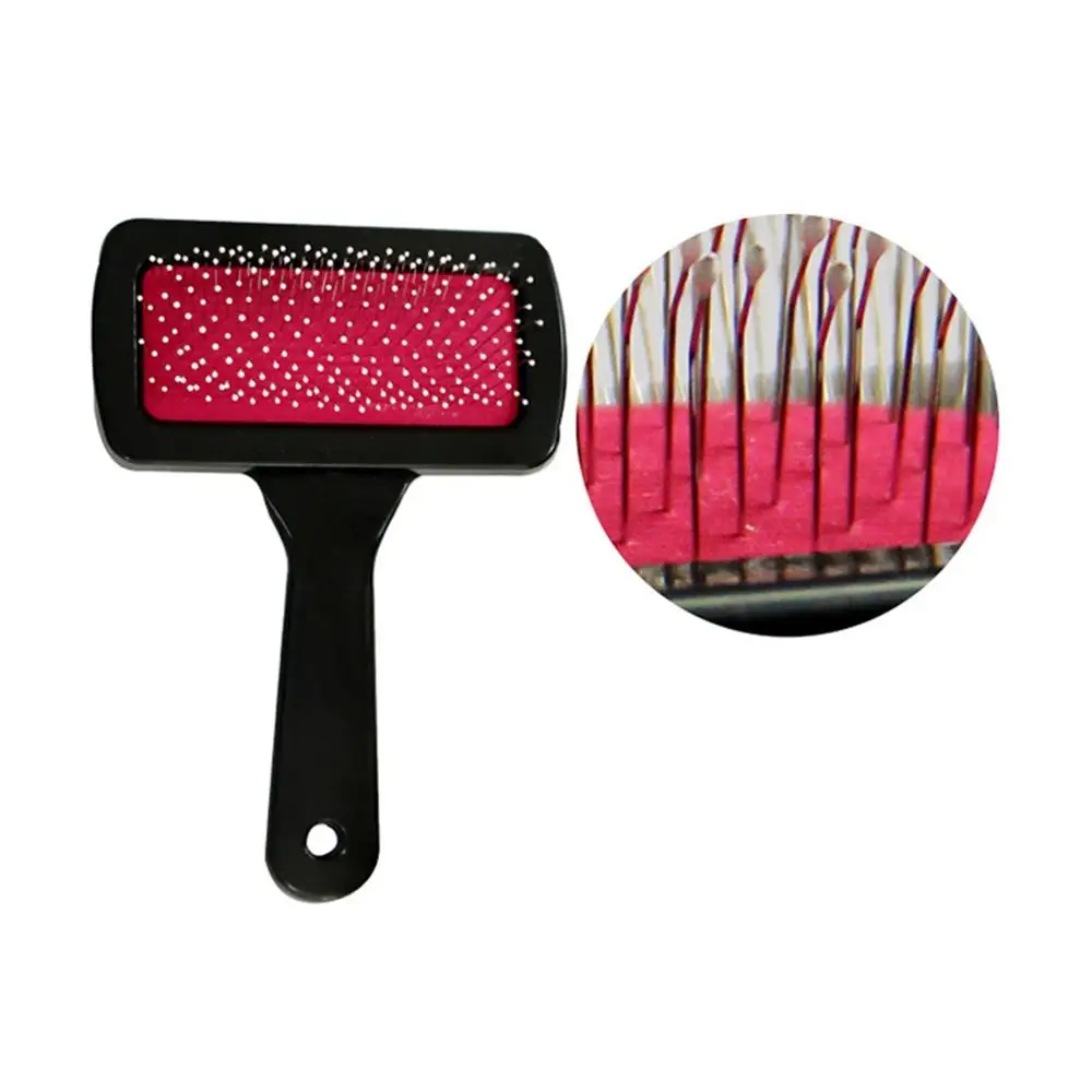 Грабли для груминга домашних животных из нержавеющей стали массажная расческа