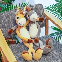 plush toy cute naughty baby donkey plaything stuffed animals plush doll girls children gifts 1pc 8090120cm