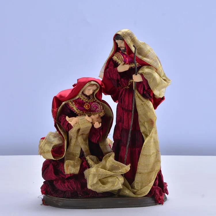 Религиозный орнамент статуя Святого семьи в виде фигур|crafts religious|craft giftcraft figures |
