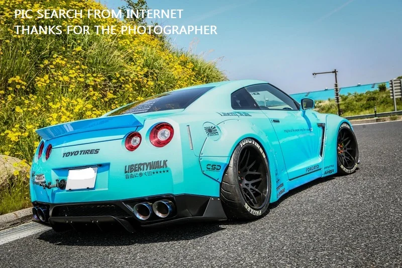 Стайлинг автомобиля для Nissan R35 GTR LB сплиттер заднего бампера из стекловолокна ФАП