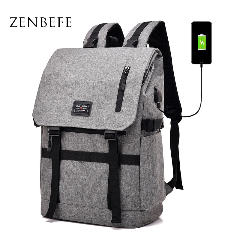 ZENBEFE многофункциональные рюкзаки дорожные с Bluetooth и защитой от кражи