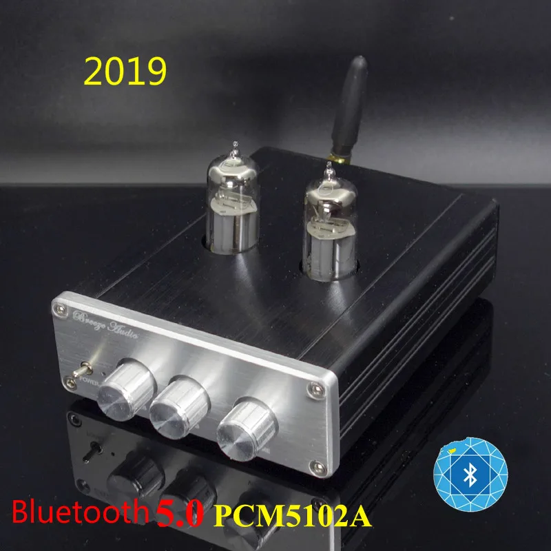 GHXAMP предусилитель трубки Bluetooth 5 0 PCM5102 машина NE5532 тон 6J5 желчный Сделай Сам спикер