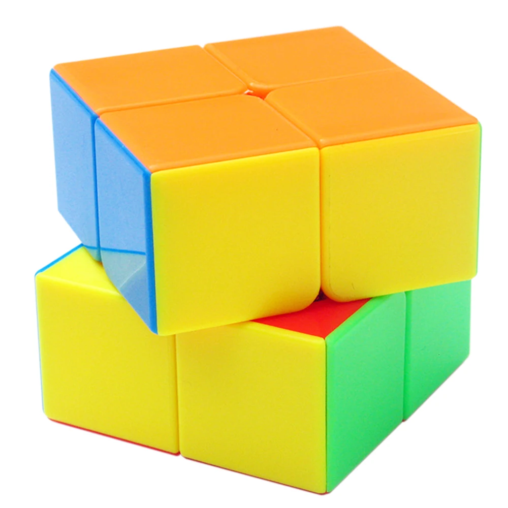2 шт./компл. Magic Cube 2*2 3 слоя куб держатели в качестве подарка 3*3 Кубик Megico Shengshou 5 см 57
