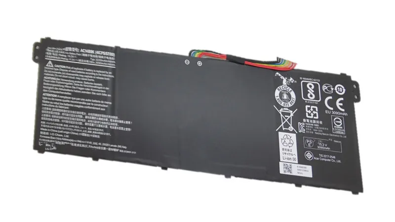 Ноутбук Батарея для Acer Aspire Nautilus V3 371 AC14B8K 30FA ES1 711 E3 111 331 48WH 17 2 V CB3 CB5 311 B115P NE512|battery for