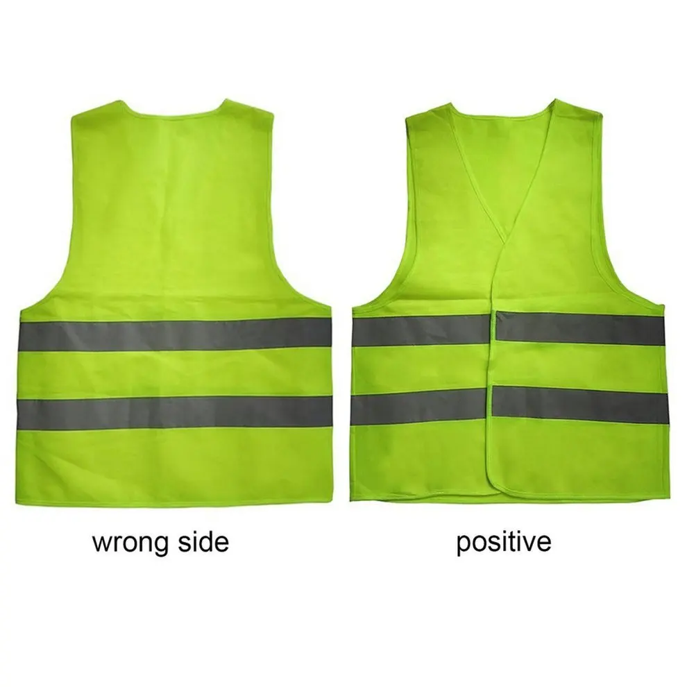 

Car Reflective Clothing for Safety Vest Clothes Visibility Day Night Protective Vest For Running Cycling Traffic XL XXL XXXL