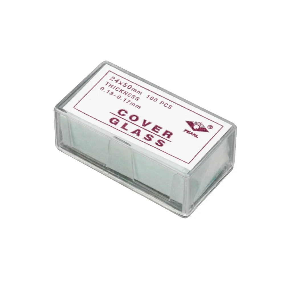 AmScope микроскоп стеклянная крышка скольжения Coverslips из 100 штук предварительно