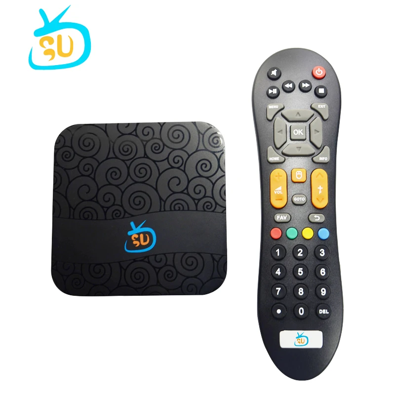 GO ТВ IP поле Отт коробка OS 7.1.2 LIVE + VOD 4 К воспроизведение бесплатно в течение одного