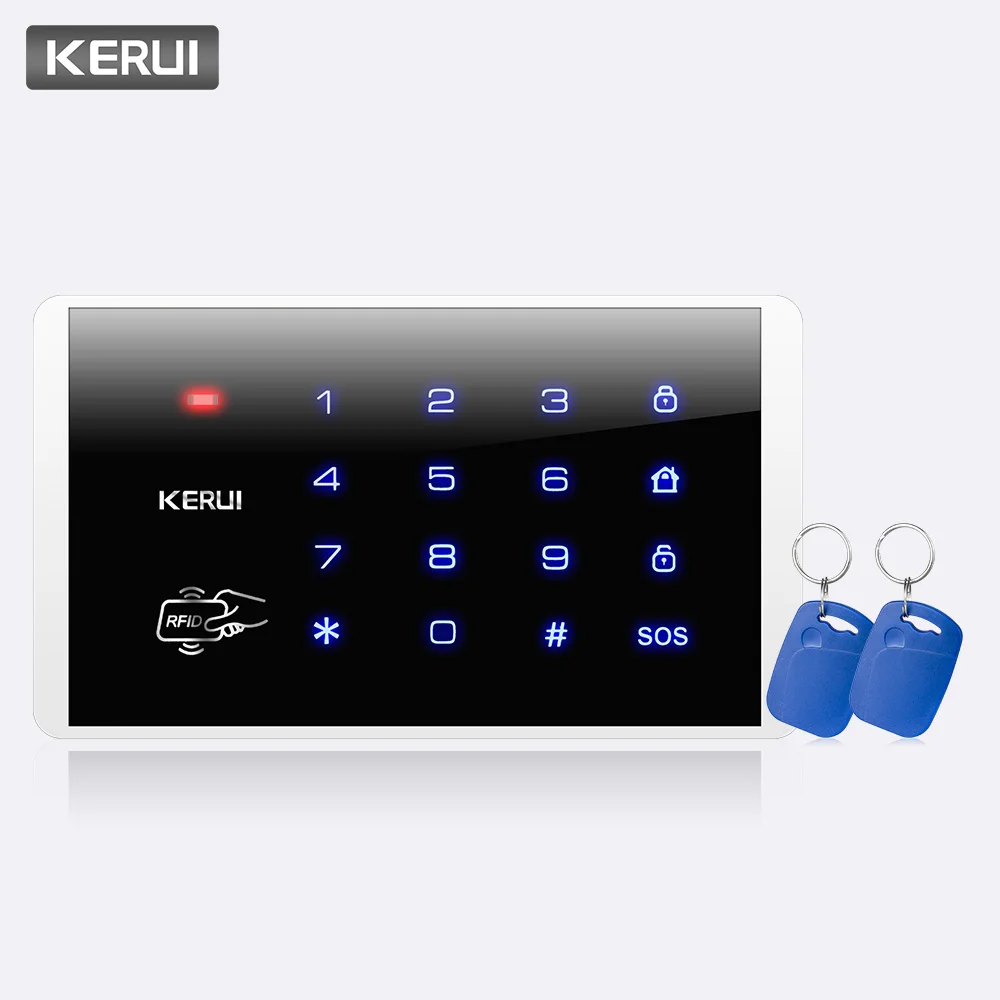KERUI K16 RFID сенсорный беспроводной пароль охранная система контроля доступа Arm/Disarm клавиатура для KERUI PSTN GSM WiFi сигнализация s