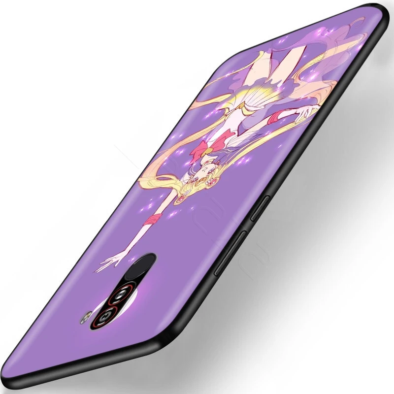 Чехол Lavaza Moon Сейлор Меркурий для Xiaomi Mi 9 Pro 8 6 A1 A2 Pocophone F1 Lite Max 3 10 Redmi K30|Бамперы| |