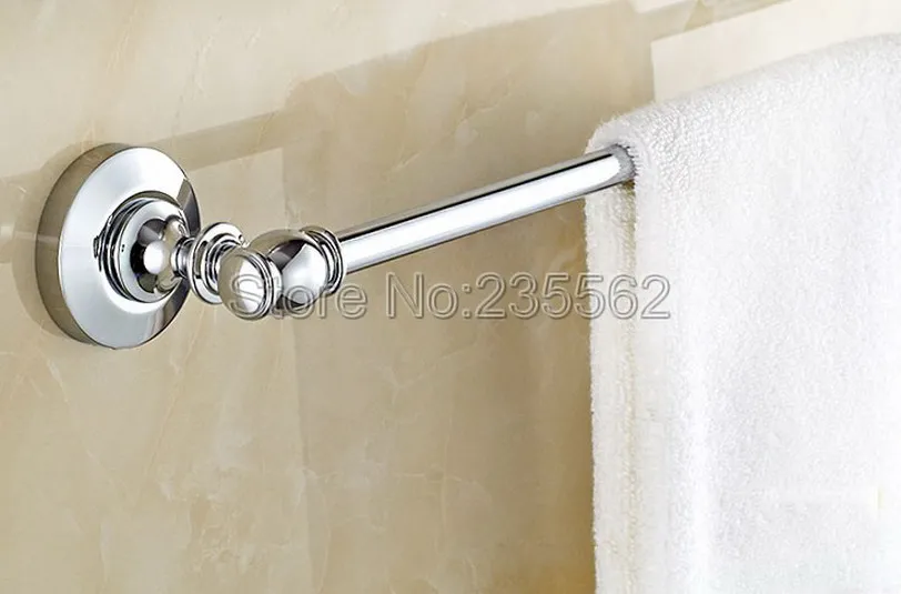 Настенный полированный хромированный латунный держатель для полотенец lba803 |