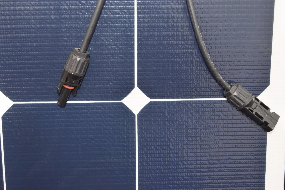 Solarparts 1x30 Вт Гибкие Фотоэлектрические Солнечные Панели зарядное устройство