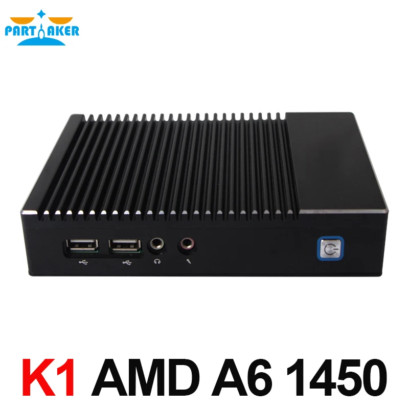 Мини ПК Windows 10 Linux A6 1450 Quad Core GPU Radeon HD 8250 Smart Kit Карманный HTPC HDMI VGA поддержка PXE