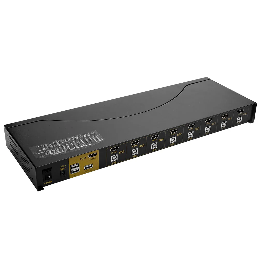 HDMI KVM переключатель 8 портов USB 2 0 с кабелями ПК МОНИТОР клавиатура мышь для компьютера ноутбука сервера DVR CKL