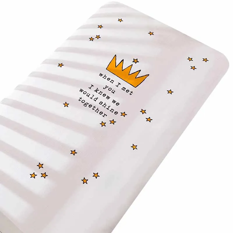 Водонепроницаемый махровый Хлопковый чехол для матраса 60 см * 110 защита детской