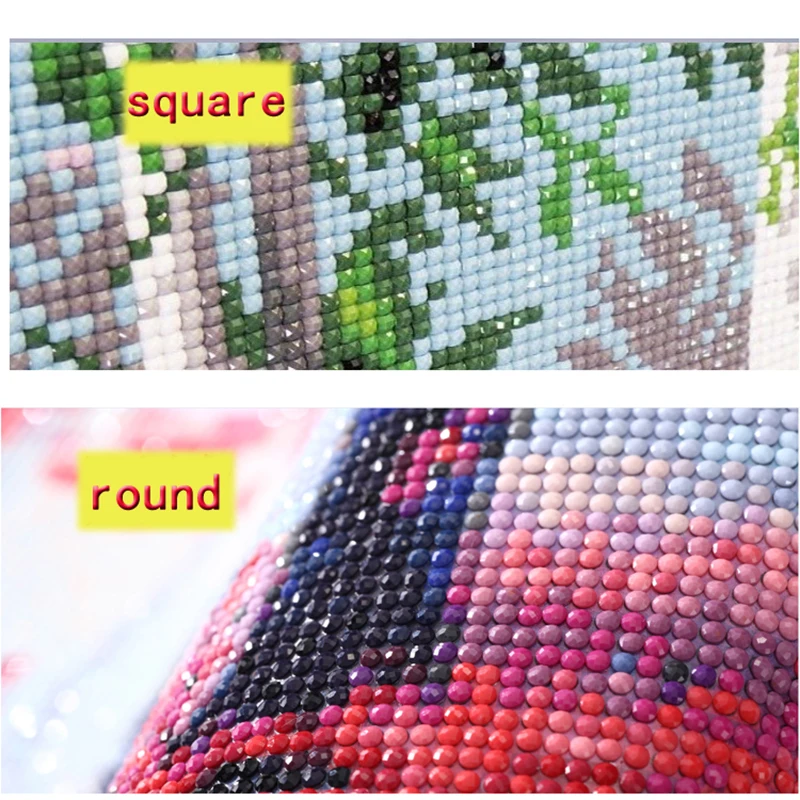 

Cross Stitch Kit DIY Diamond Embroidery Pink roses Full Square/round Diamond Painting Mosaic Home Decor